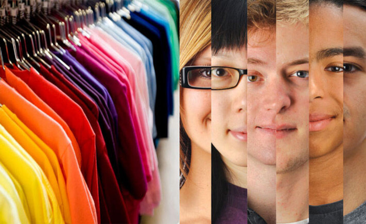 رنگ هایی که شما رو زیباتر می کند...!!